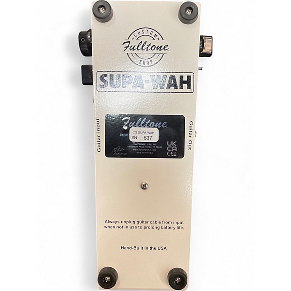 Used Fulltone CS SUPA-WAH Effect Pedal