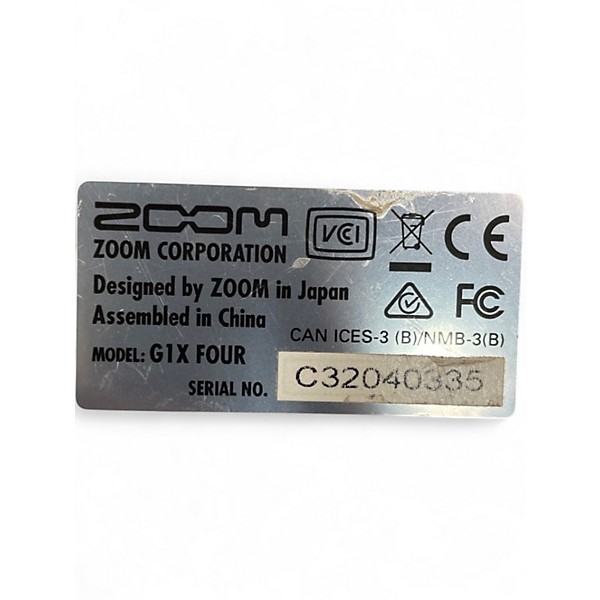 Used Zoom G1XFOUR Pedal Board