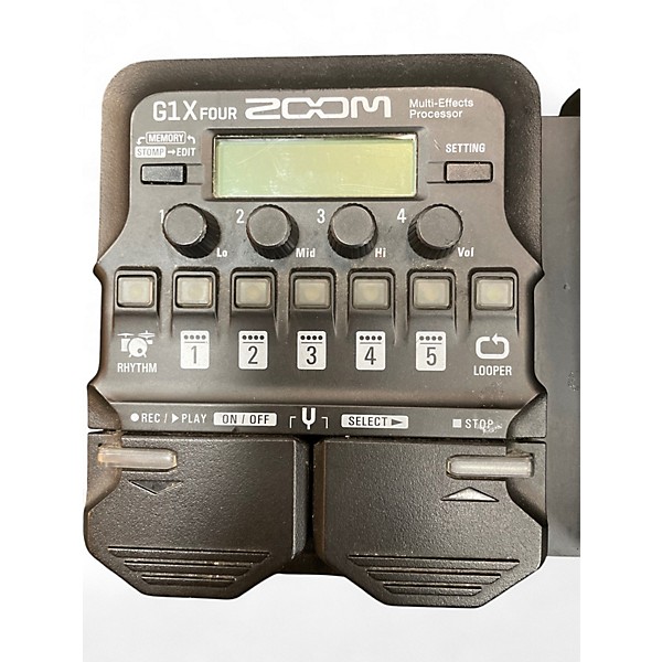 Used Zoom G1XFOUR Pedal Board