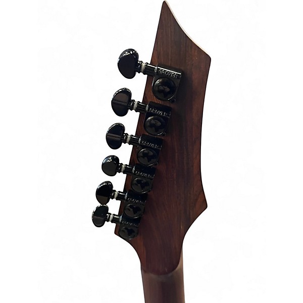 Used Dean Custom Exile Floyd RH Teal Solid Body Electric Guitar