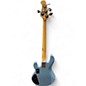 Used Sterling by Music Man Stingray bass  Daphne Blue Electric Bass Guitar