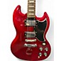 Vintage 1960s New York Pro Elite Guitar Cherry Solid Body Electric Guitar