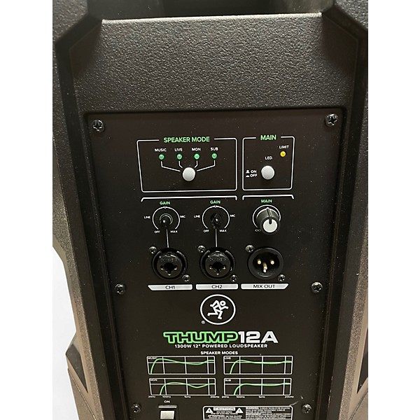 Used Mackie THUMP 12A Powered Speaker