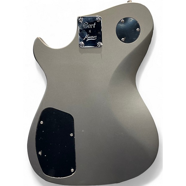 Used 2020s Cort X MANSON Gray Solid Body Electric Guitar