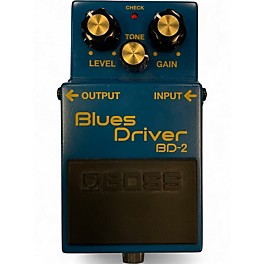 Used BOSS BD2 Blues Driver Effect Pedal