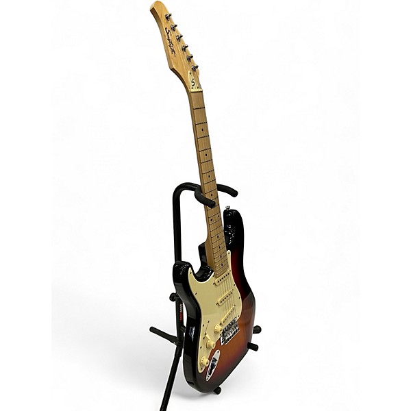 Used Sawtooth ES Series 3 Color Sunburst Solid Body Electric Guitar