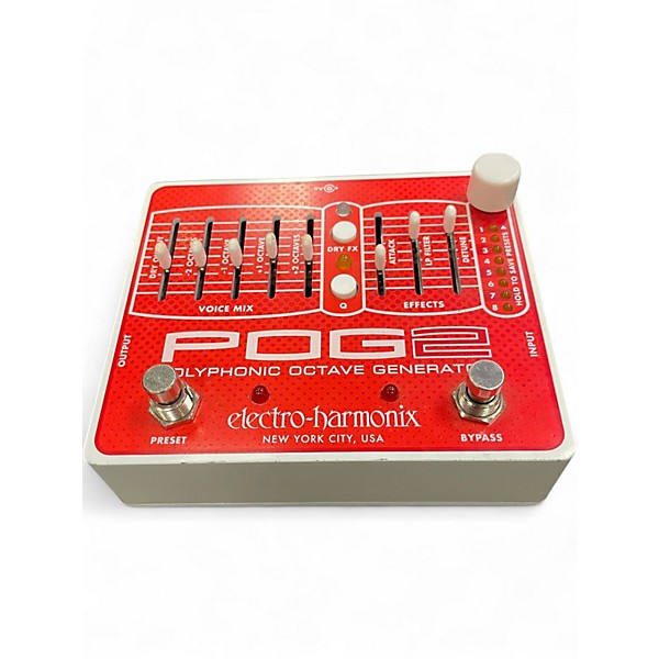 Used Electro-Harmonix Pog2 Polyphonic Octave Generator Effect Pedal