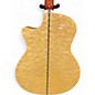 Used Dean Exotica Quilted Ash Natural Acoustic Electric Guitar