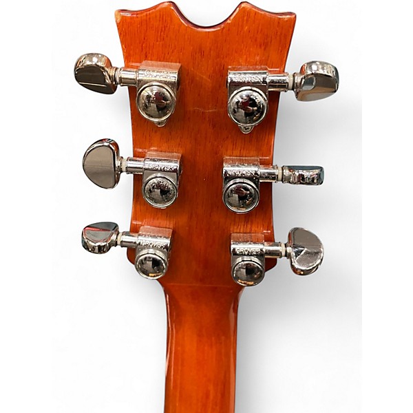 Used Dean Exotica Quilted Ash Natural Acoustic Electric Guitar