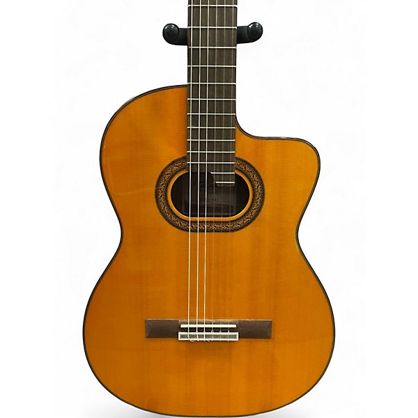 Used Takamine GC6CE Natural Classical Acoustic Electric Guitar
