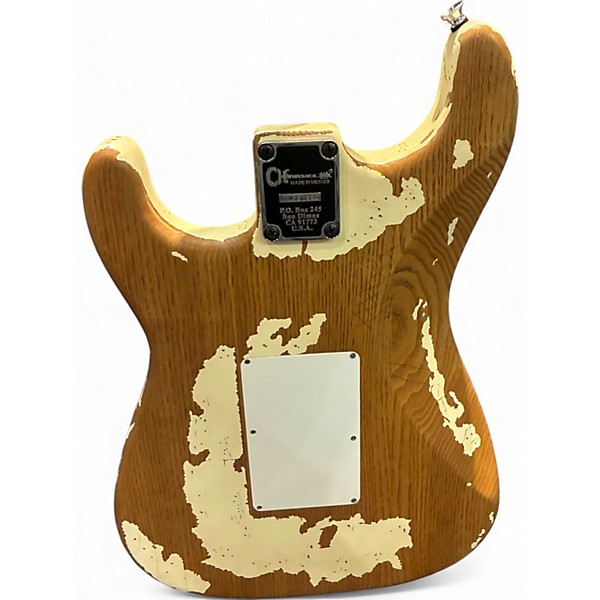 Used Charvel Henrik Danhage Signature Pro Mod Olympic White Solid Body Electric Guitar