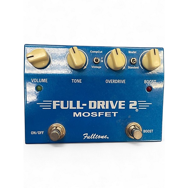 Used Fulltone FD2MOS Fulldrive 2 Mosfet Overdrive Effect Pedal