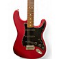 Used Fender Standard Stratocaster Satin Red Solid Body Electric Guitar
