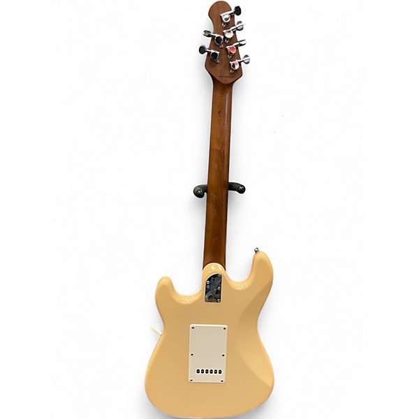 Used Sterling by Music Man Sterling CT50-HSS Cutlass WHITE Solid Body Electric Guitar