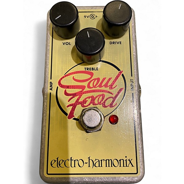 Used Electro-Harmonix Soul Food Overdrive Effect Pedal