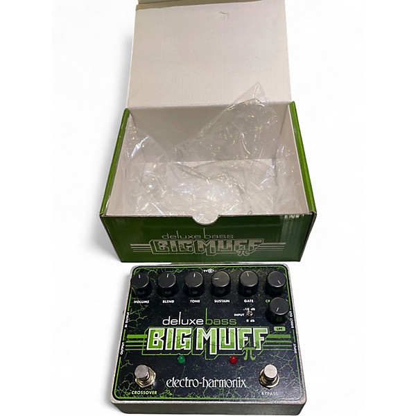 Used Electro-Harmonix Deluxe Bass Big Muff Distortion Bass Effect Pedal