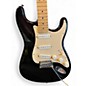 Used Fender American Standard Stratocaster Black Solid Body Electric Guitar