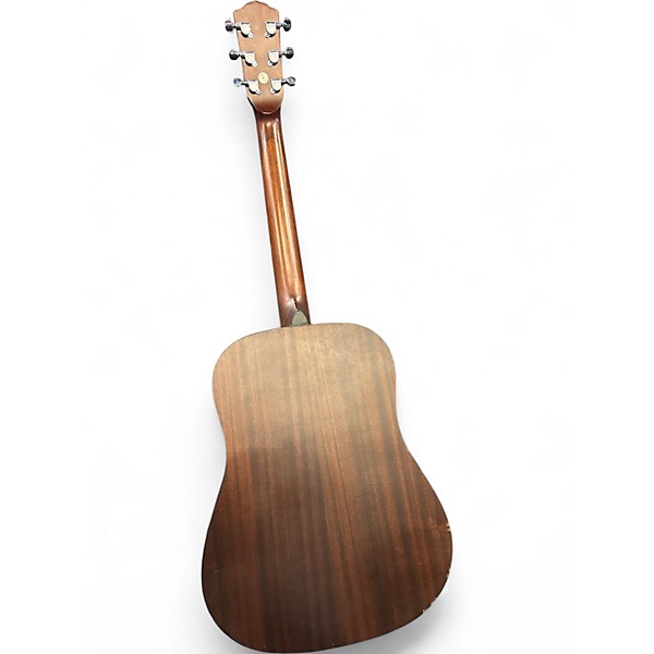 Used Fender CD100 Left Handed Natural Acoustic Guitar