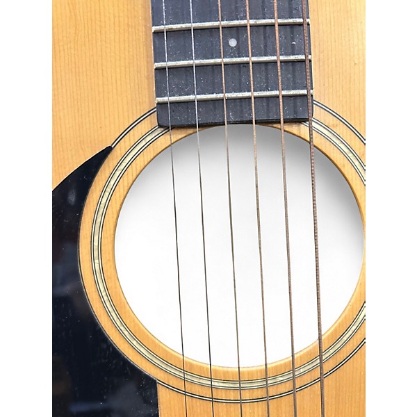 Used Fender CD100 Left Handed Natural Acoustic Guitar