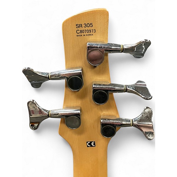 Used Ibanez SR305 5 String Natural Electric Bass Guitar