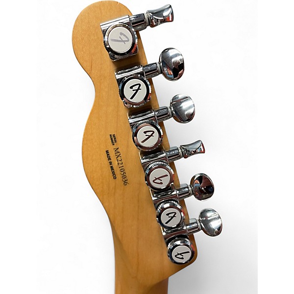 Used Fender 75th Anniversary Commemorative American Telecaster Metallic Gold Solid Body Electric Guitar