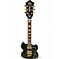 Used Guild POLARA KIM THAYIL Black and Gold Solid Body Electric Guitar thumbnail