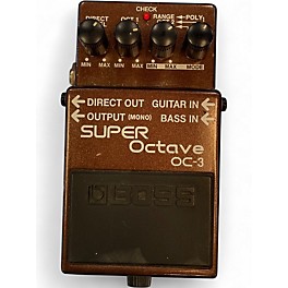 Used BOSS OC3 Super Octave Effect Pedal