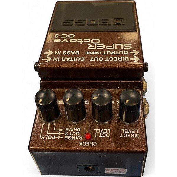 Used BOSS OC3 Super Octave Effect Pedal
