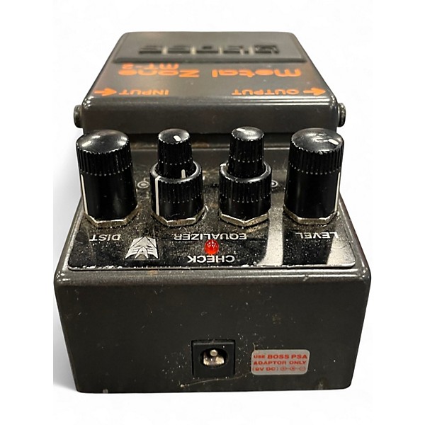 Used BOSS MT2 Metal Zone Distortion Effect Pedal