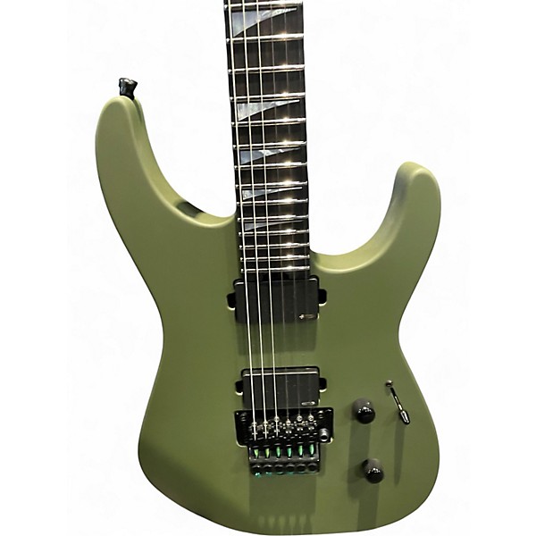 Used 2023 Jackson American Series Soloist SL2MG 2024 MATTE ARMY Solid Body Electric Guitar