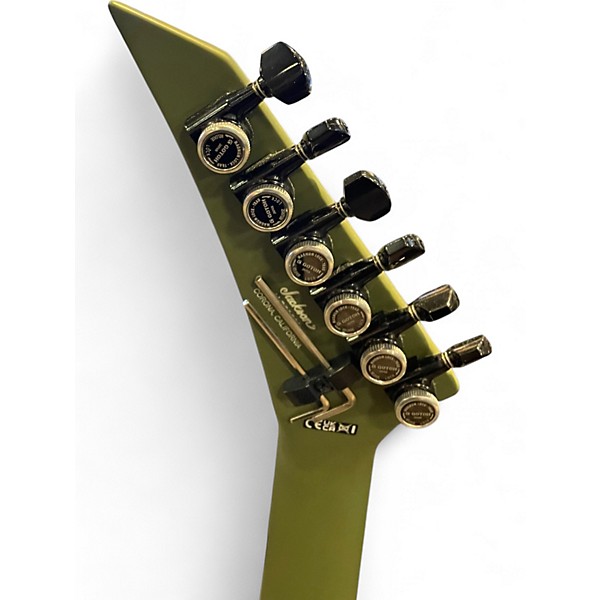 Used 2023 Jackson American Series Soloist SL2MG 2024 MATTE ARMY Solid Body Electric Guitar