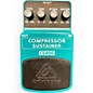 Used Behringer CS400 Compressor Sustainer Effect Pedal thumbnail