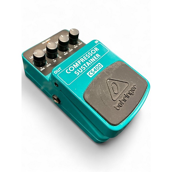 Used Behringer CS400 Compressor Sustainer Effect Pedal
