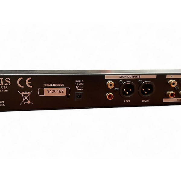 Used Rolls MIX MAX 6 Powered Mixer