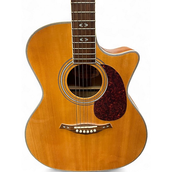 Used Hohner EA65CEQ Natural Acoustic Electric Guitar