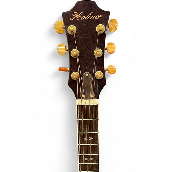 Used Hohner EA65CEQ Natural Acoustic Electric Guitar