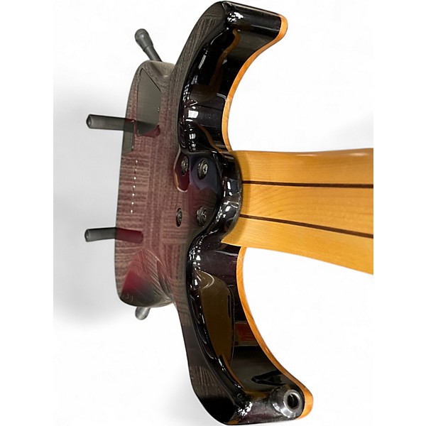 Used Schecter Guitar Research Banshee 7-A Trans Purple Solid Body Electric Guitar