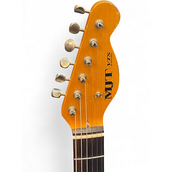 Used Mjt VTS AGED SONIC BLUE OVER 3TS Solid Body Electric Guitar