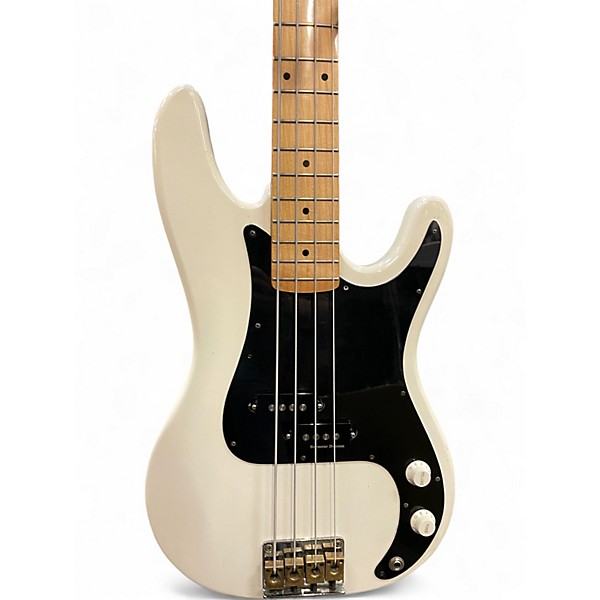 Used Epiphone ACCU Classic White Electric Bass Guitar