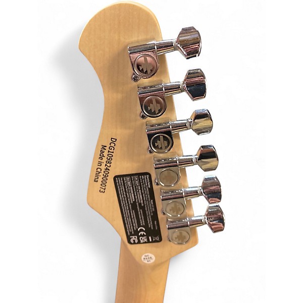 Used Donner DST100S 2 Tone Sunburst Solid Body Electric Guitar