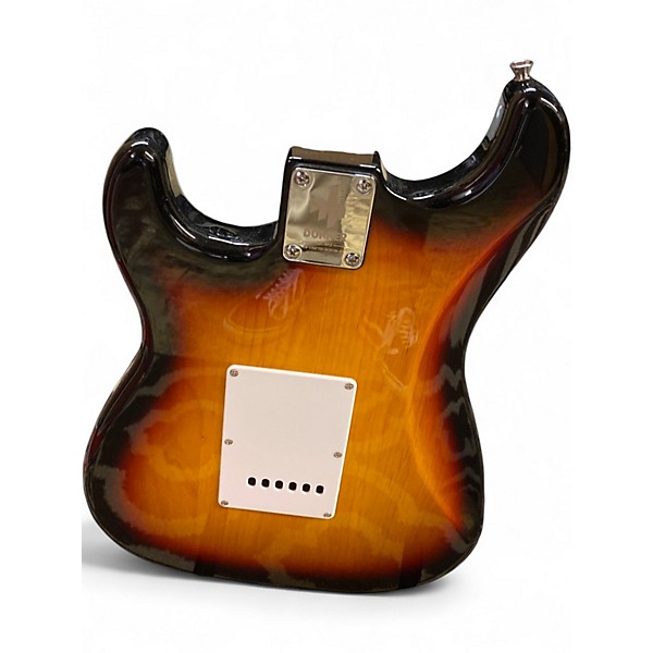 Used Donner DST100S 2 Tone Sunburst Solid Body Electric Guitar