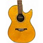 Used Schecter Guitar Research Diamond Series Bowl Back Natural Gloss Acoustic Electric Guitar