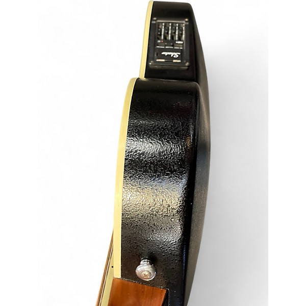 Used Schecter Guitar Research Diamond Series Bowl Back Natural Gloss Acoustic Electric Guitar