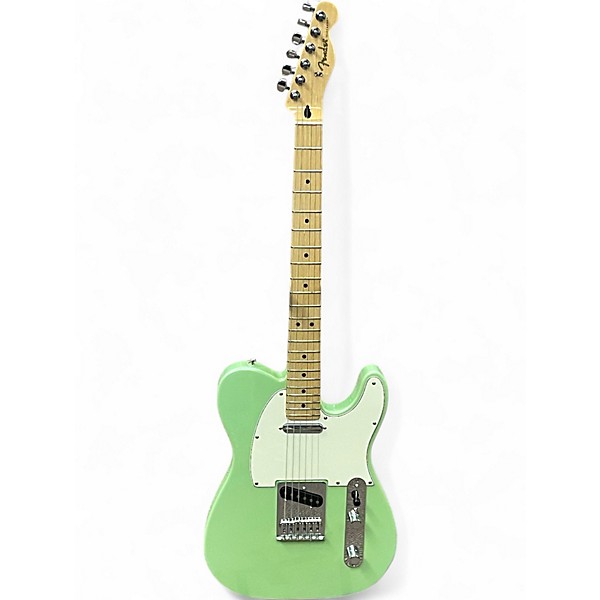Used Fender LTD Player TELECASTER SURF PEARL Solid Body Electric Guitar