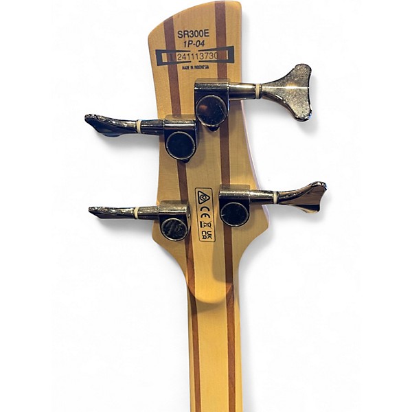 Used Ibanez SR300 gray burst Electric Bass Guitar