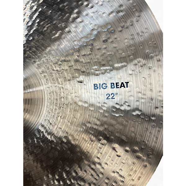 Used Paiste 22in 2002 BIG BEAT RIDE Cymbal