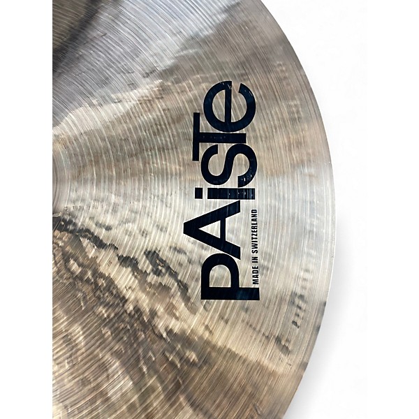 Used Paiste 22in 2002 BIG BEAT RIDE Cymbal