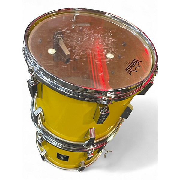 Used SONOR 4 Piece Lite Yellow Drum Kit