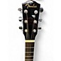 Used Fender CD60SCE Dreadnought Black Acoustic Electric Guitar