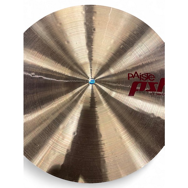 Used Paiste 17in PST7 Thin Crash Cymbal